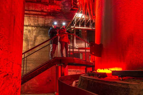 Visite nocturne de Belval - patrimoine industriel illuminé